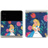 Disney Alice in Wonderland (animated) Floral Print Galaxy Z Flip3 5G Skin